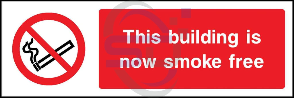 This building is now smoke free - Safety Decals Ltd