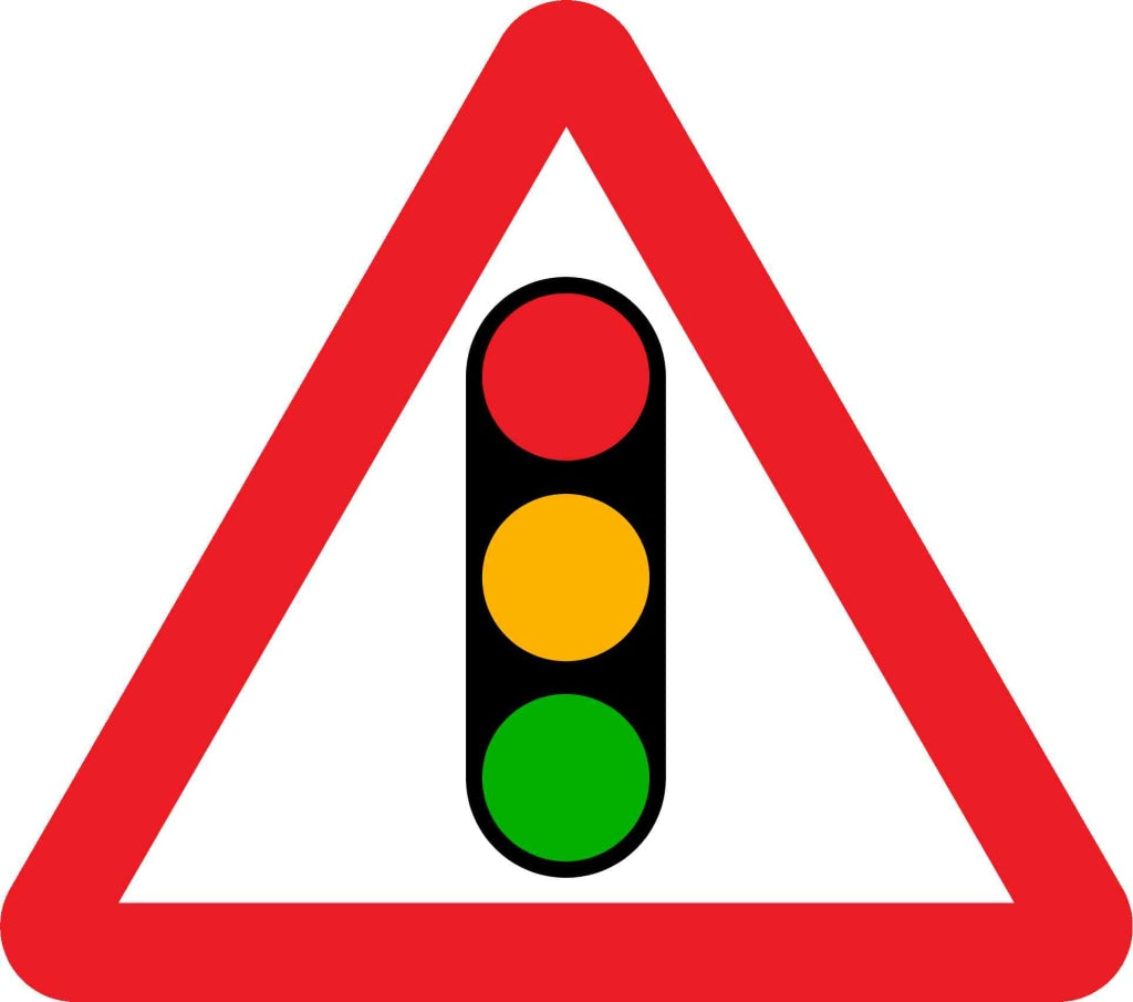 traffic signals ahead - Safety Decals Ltd