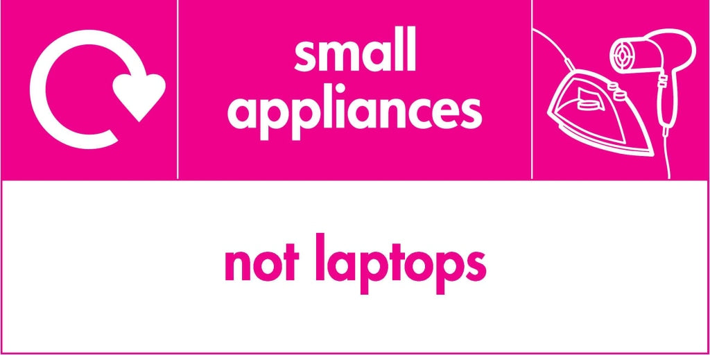 tvs & monitors not laptops - Safety Decals Ltd