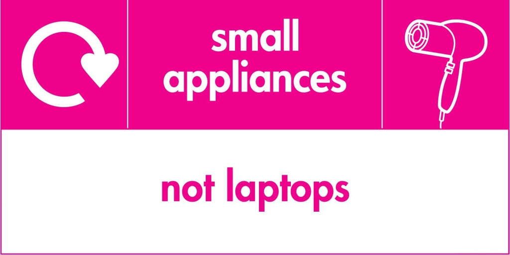 tvs & monitors not laptops - Safety Decals Ltd