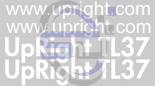 Upright Tl37 Cosmetic Decal Kit