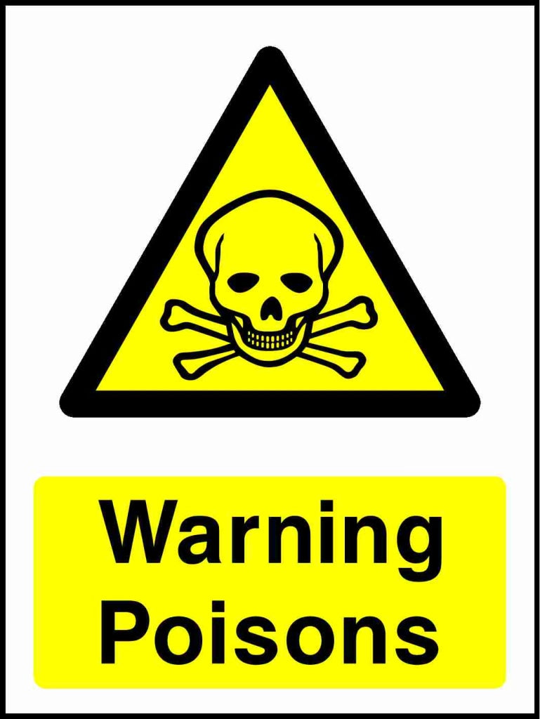 Warning Poisons