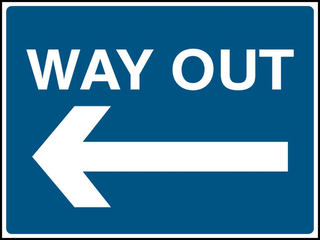Way Out - Safety Decals Ltd
