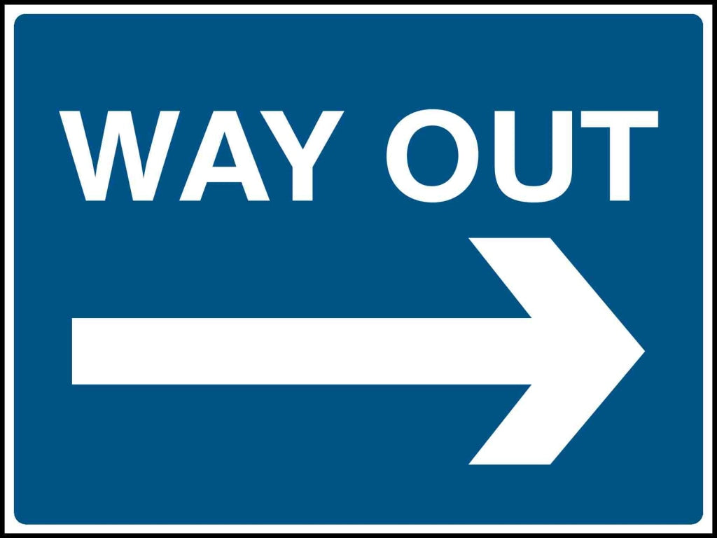 Way Out - Safety Decals Ltd