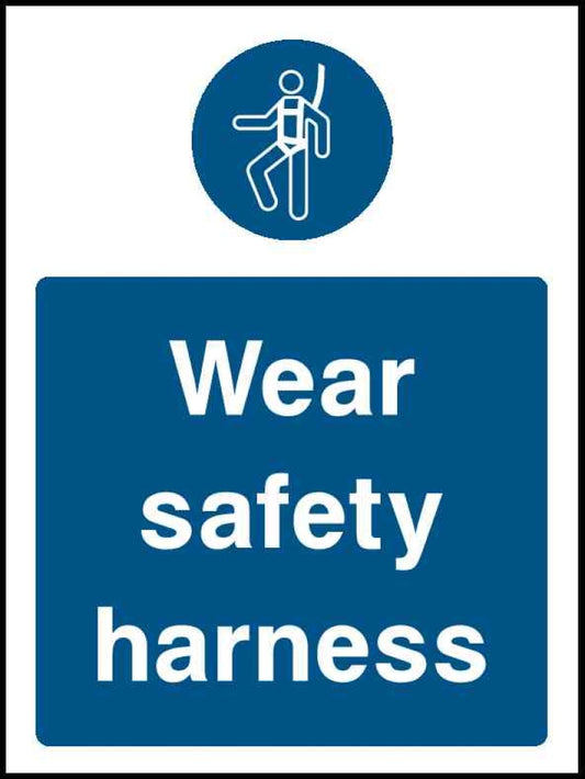 Wear Safety Harness Portrait