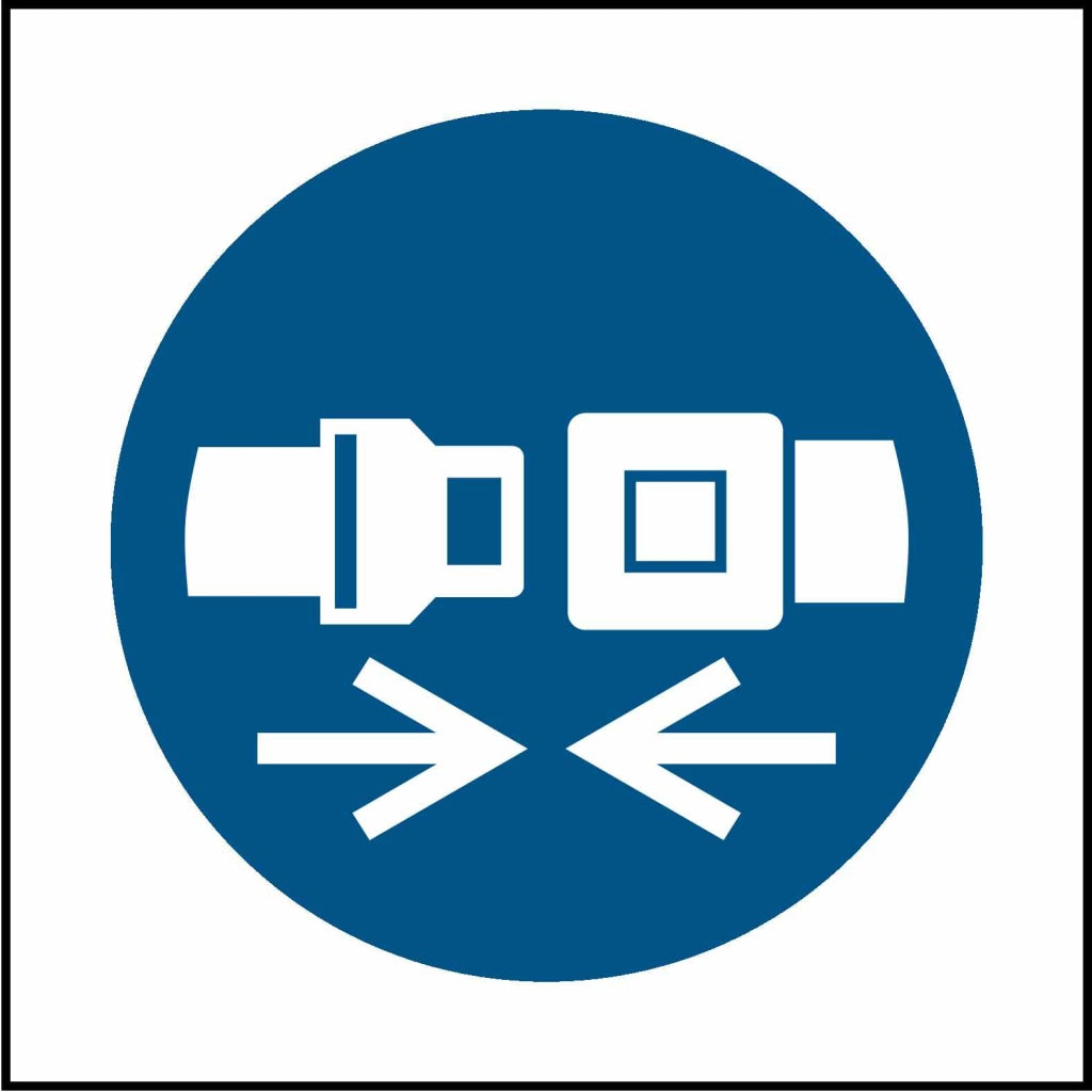 Wear Seat Belts - Safety Decals Ltd
